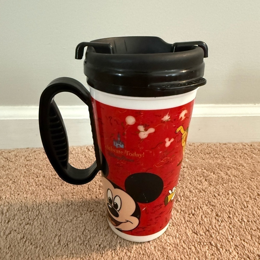 Walt Disney World | Black, Red, White Collectible Mug Vintage WDW